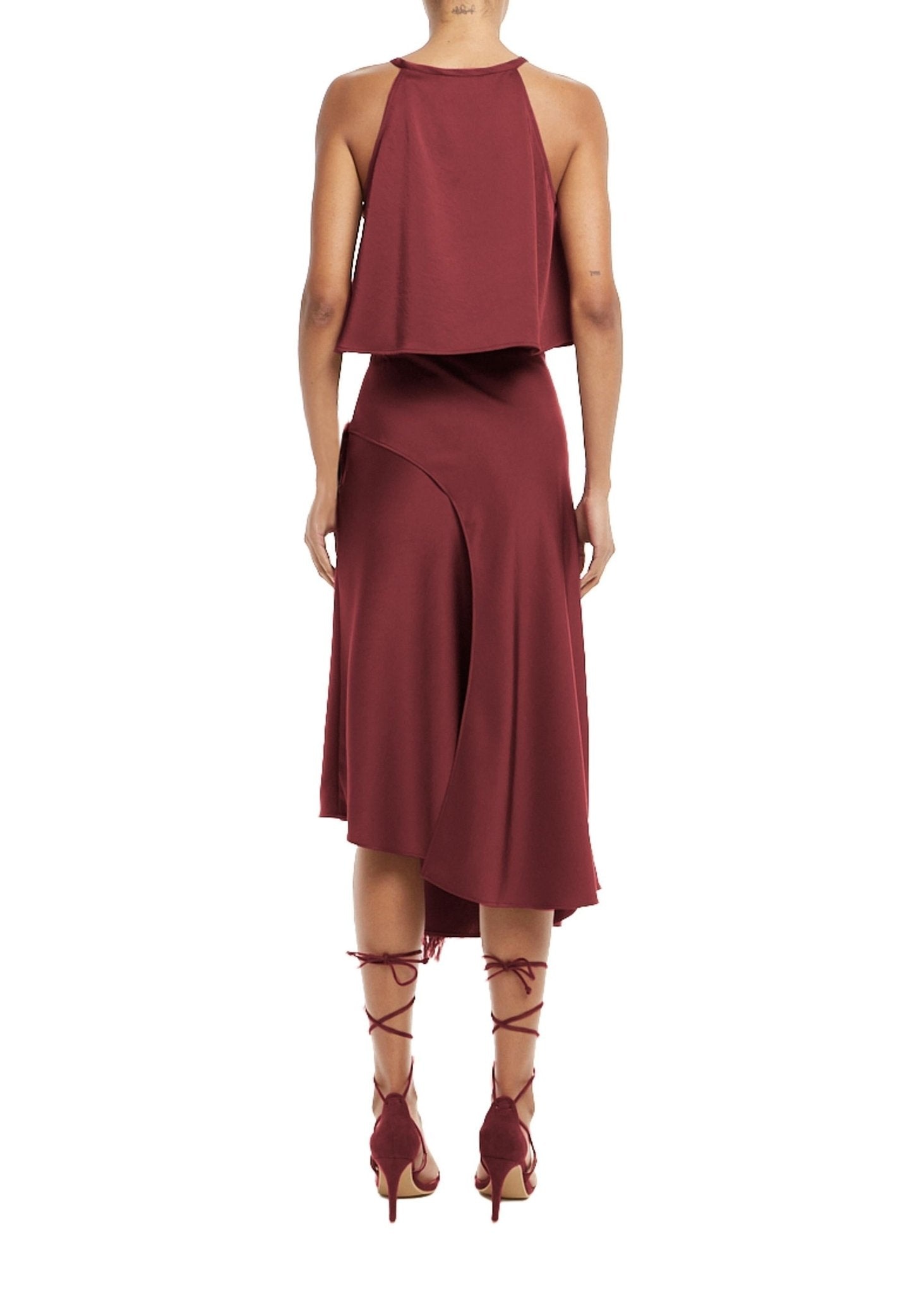 Satin Cropped Cami - 2