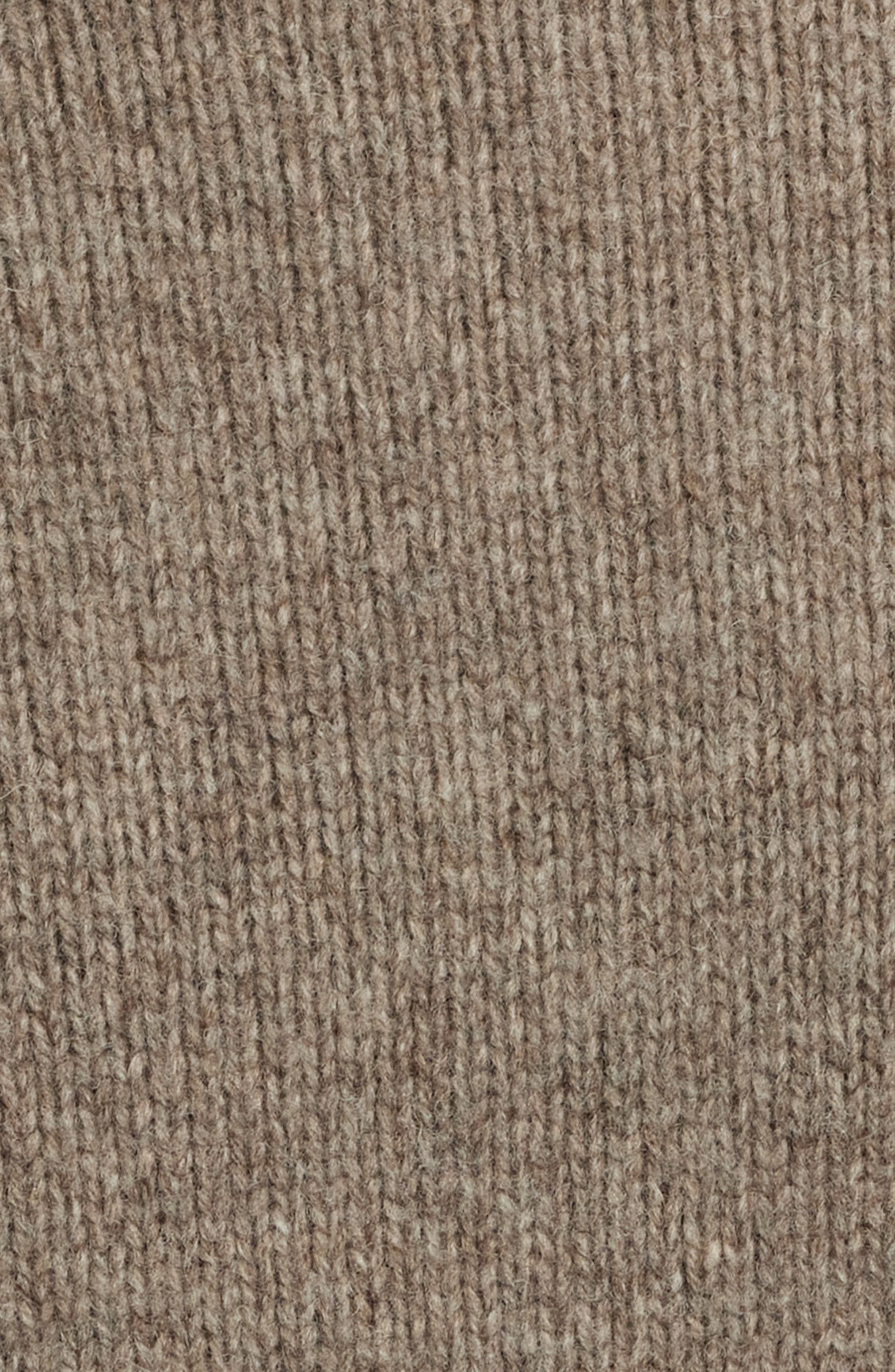 FRAME Yak Hair & Merino Wool Sweater in Dark Taupe at Nordstrom - 6