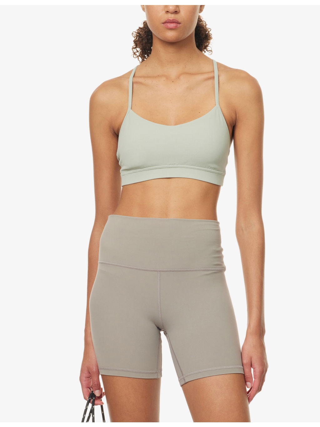 Flow Y Nulu Scoop-Neck Stretch-Woven Sports Bra - 2
