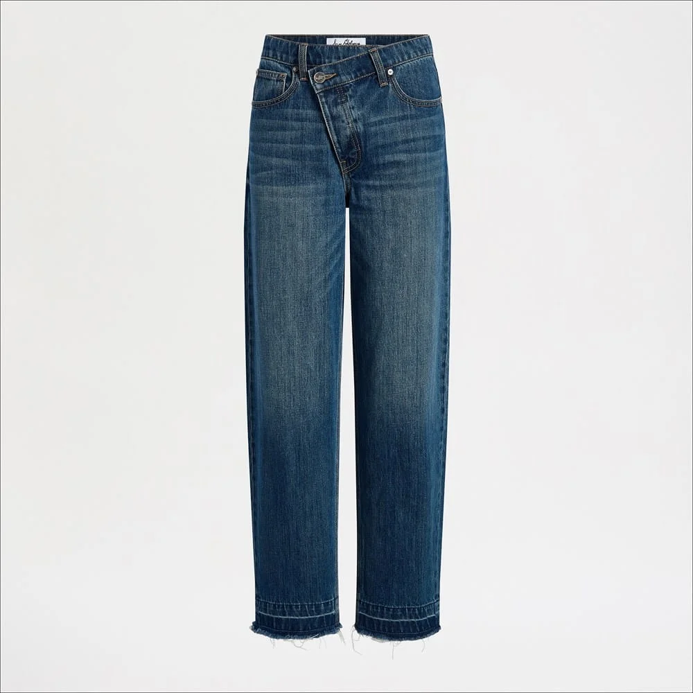 Mid Rise Slouchy Girlfriend Jean - 1