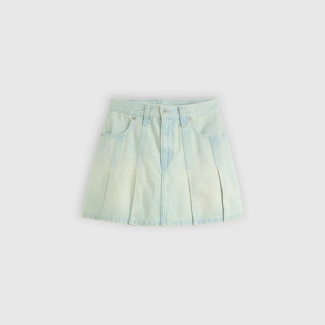 PLEATED MINI SKIRT - 1