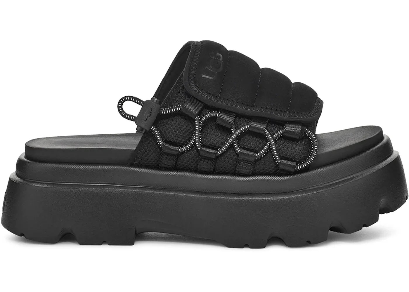 UGG Callie Sandal Black (Women's) - 1
