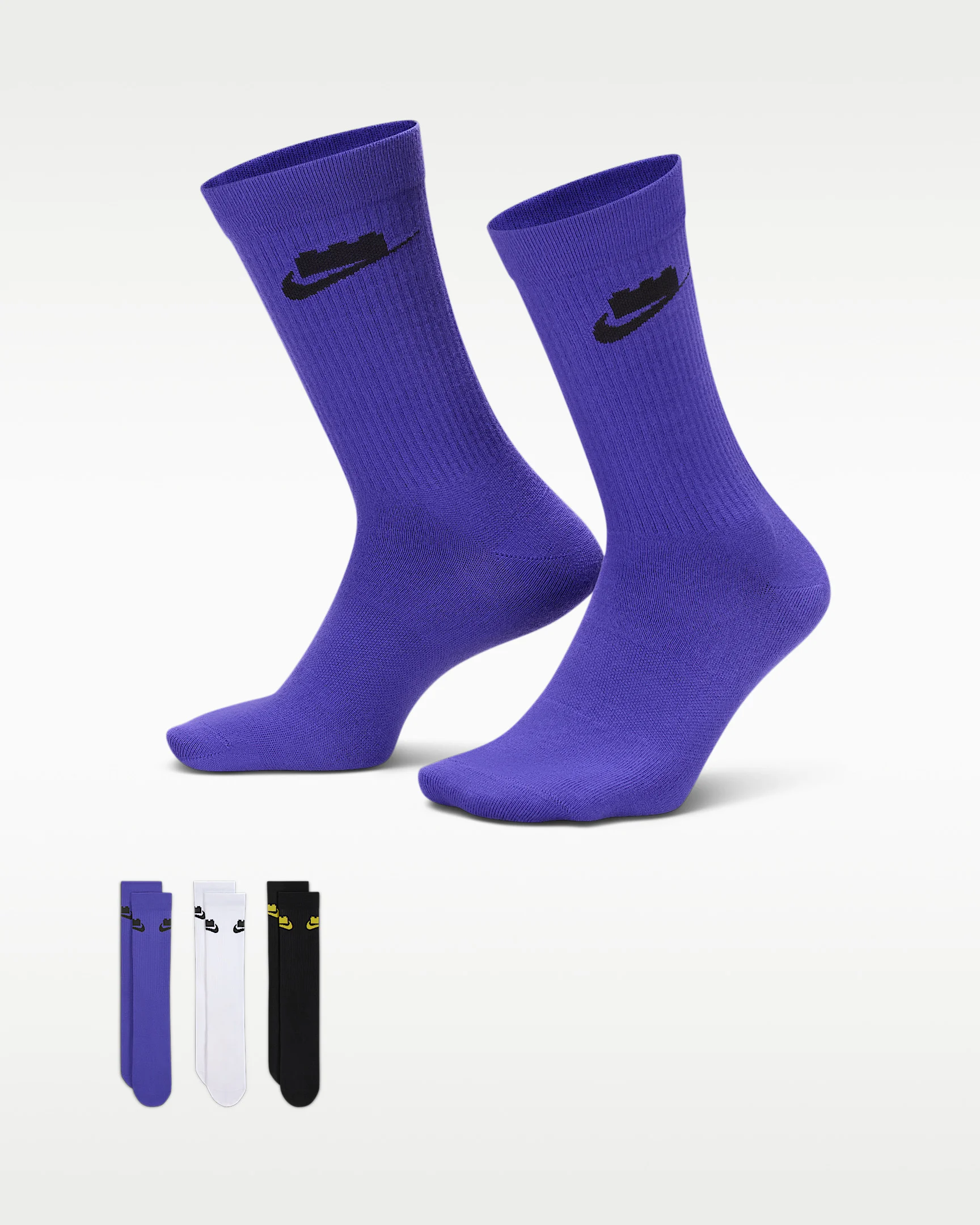 Nike x LEGO® Collection Everyday Essentials Crew Socks (3 Pairs) - 1