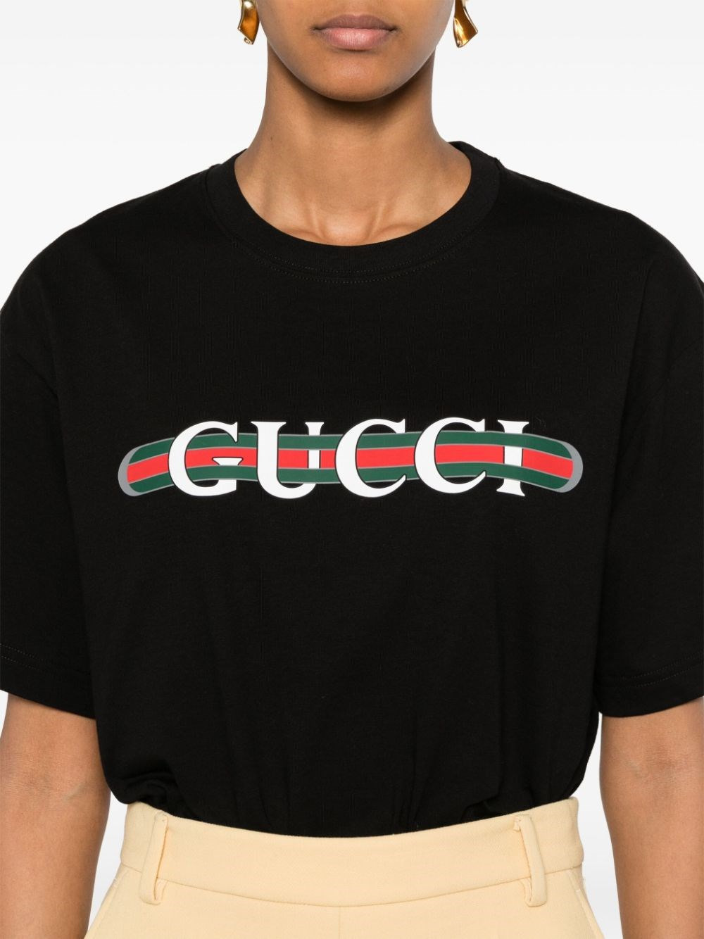 Logo cotton t-shirt - 5