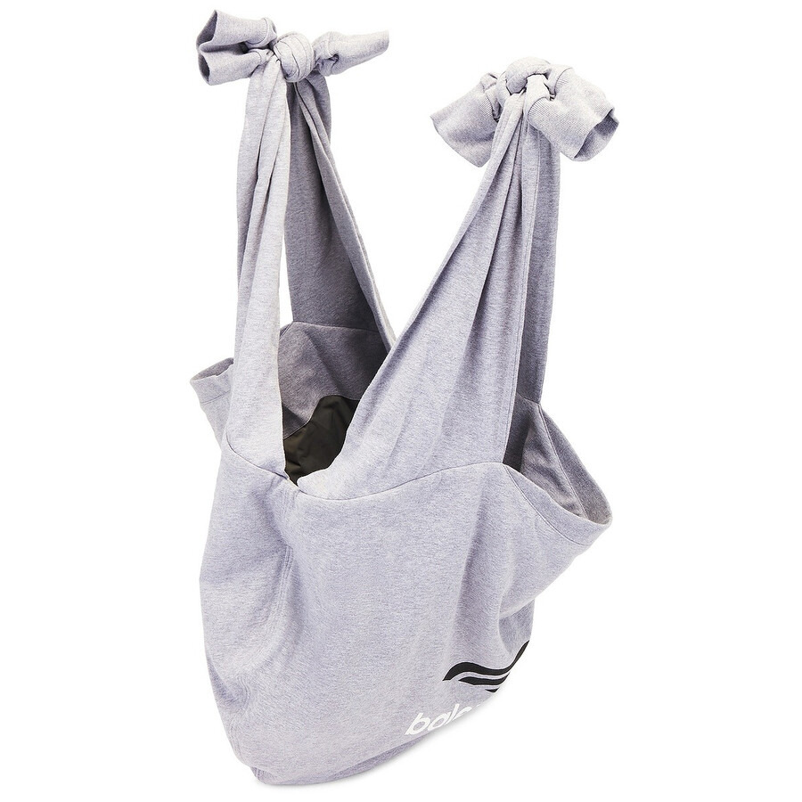 Balenciaga Heather Grey New Jersey Hobo Bag - 4