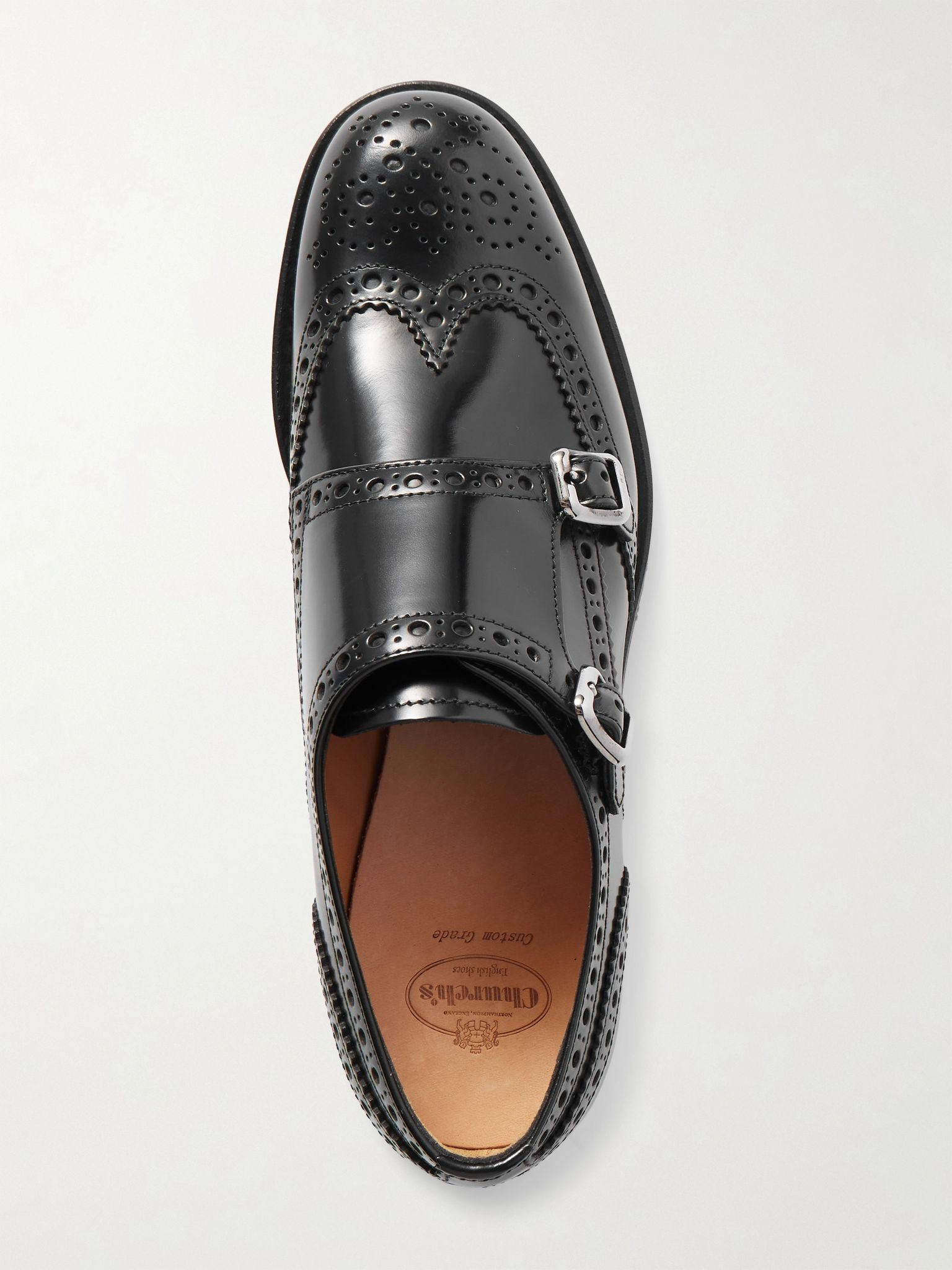 Lana R leather brogues Black - 5