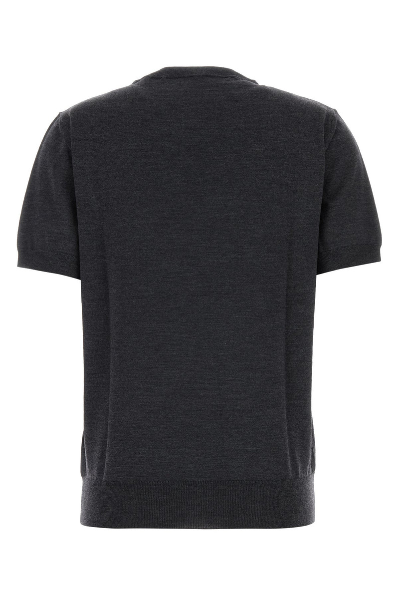 Valentino Charcoal wool sweater outlook