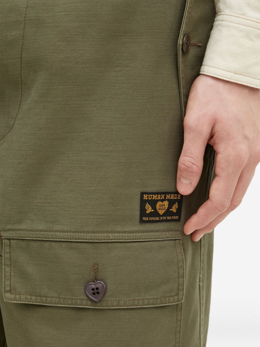 multi-pocket cargo trousers - 5