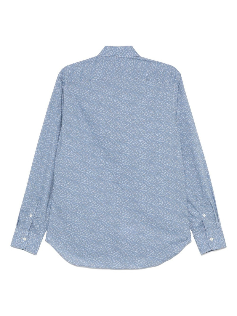Canali printed shirt outlook