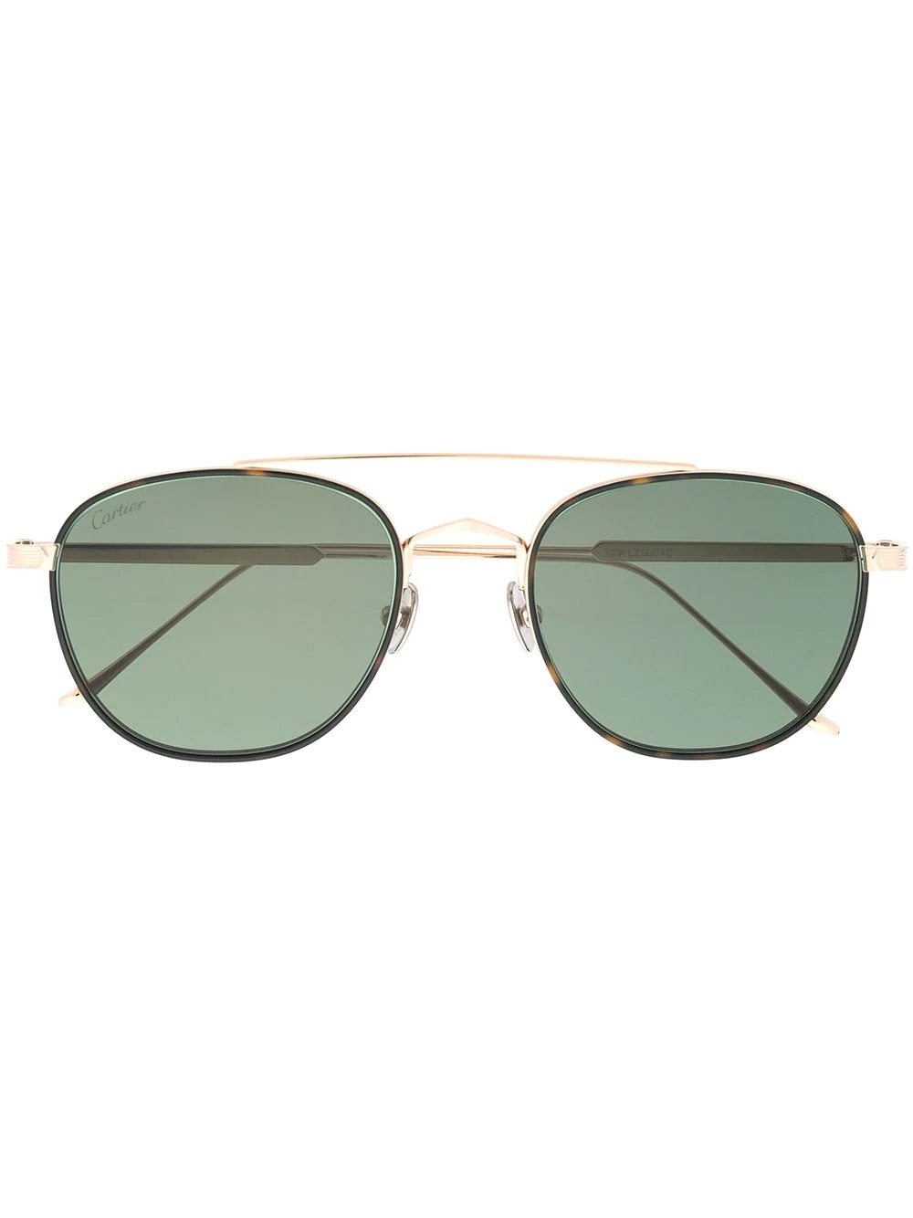 aviator-frame sunglasses - 1