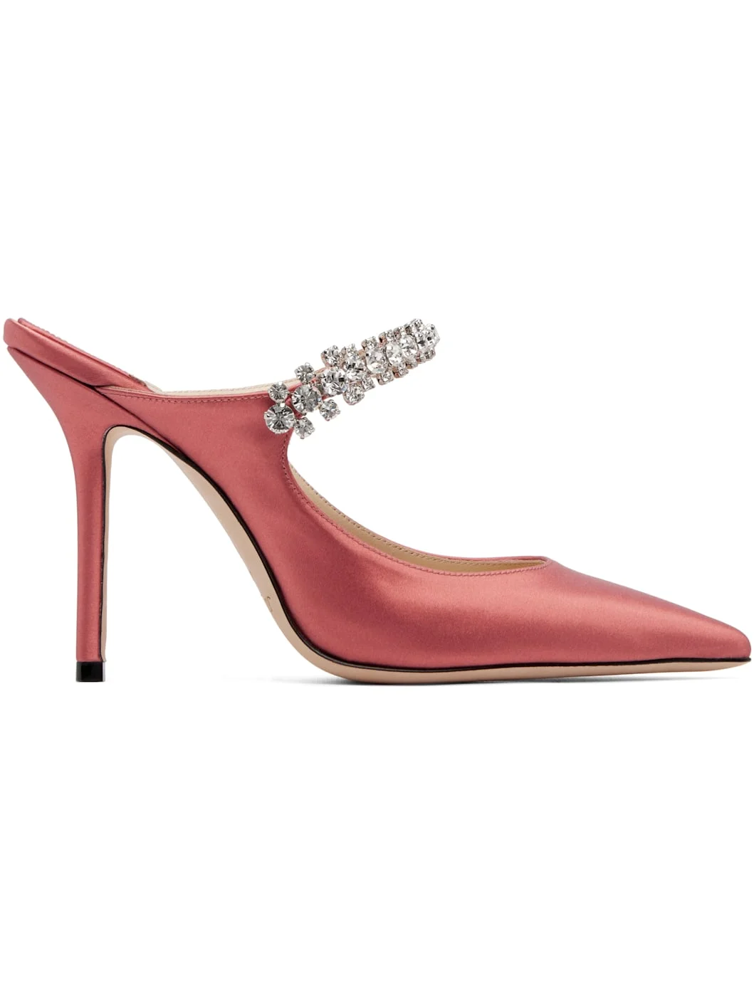 Pink Bing 100 Satin Heels - 1