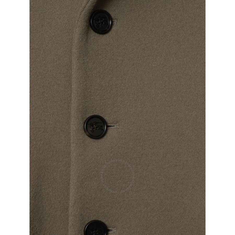Burberry Single Breasted Wool Coat - 3