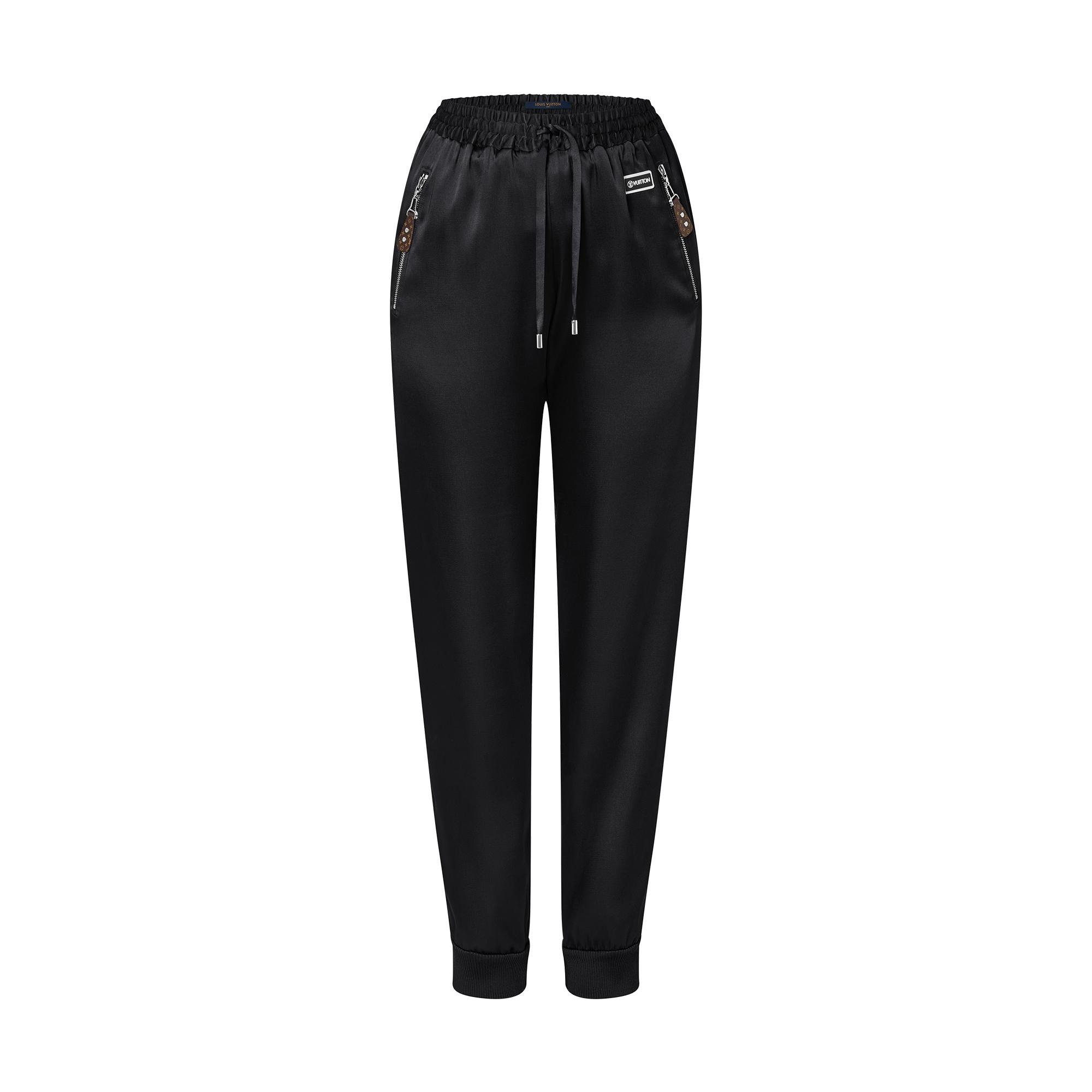 Satin Jogging Pants - 1