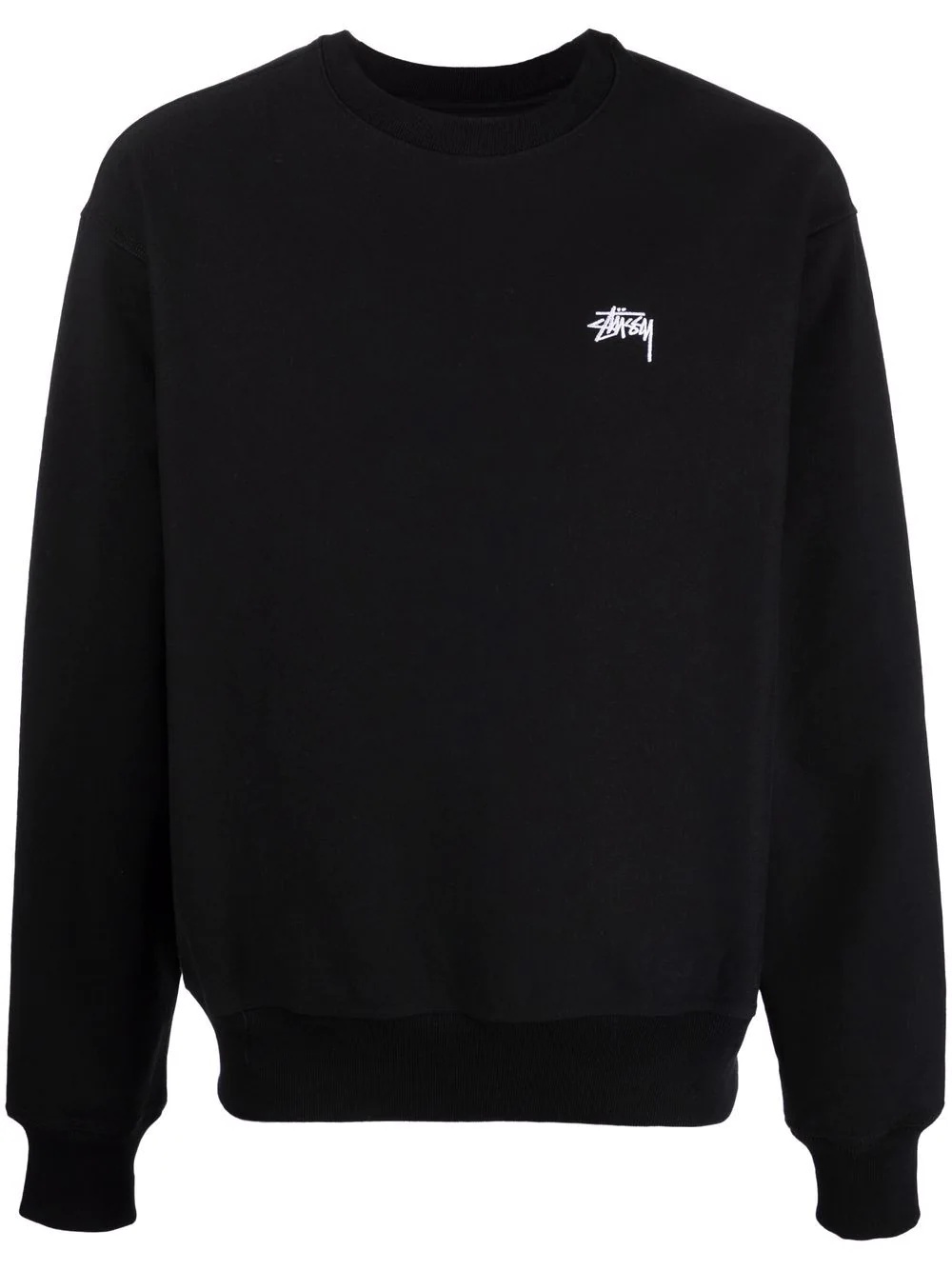 トップス Stussy Care Label Sweater Black Stüssy Stussy Care Label Sweater 'Black' | REVERSIBLE
