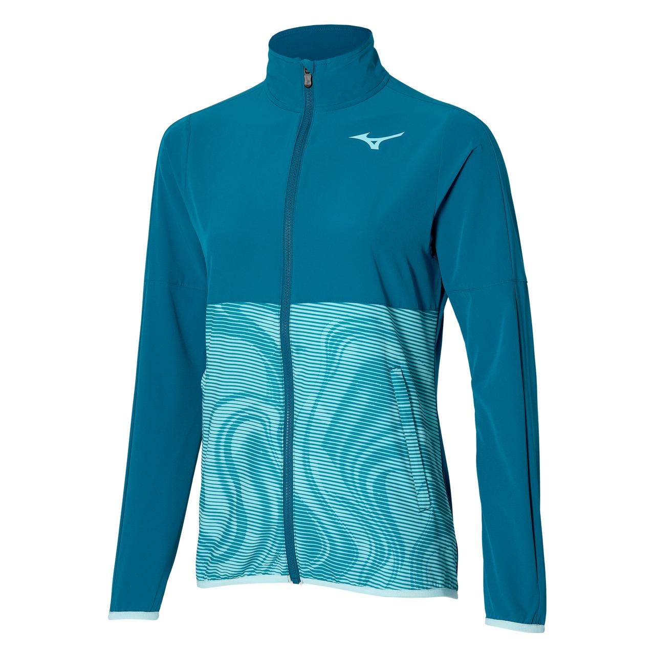 Women's Printed Tennis Jacket - 1