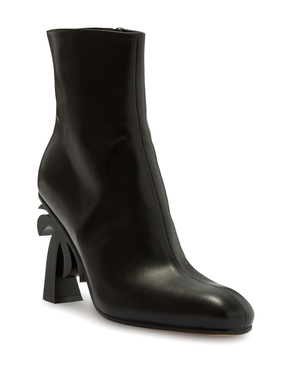 Palm-heel 95mm ankle boots - 5