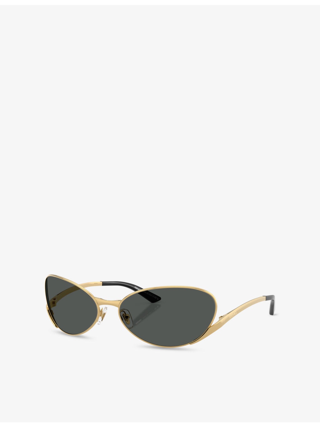 VE2285 Oval-Frame Metal Sunglasses - 2