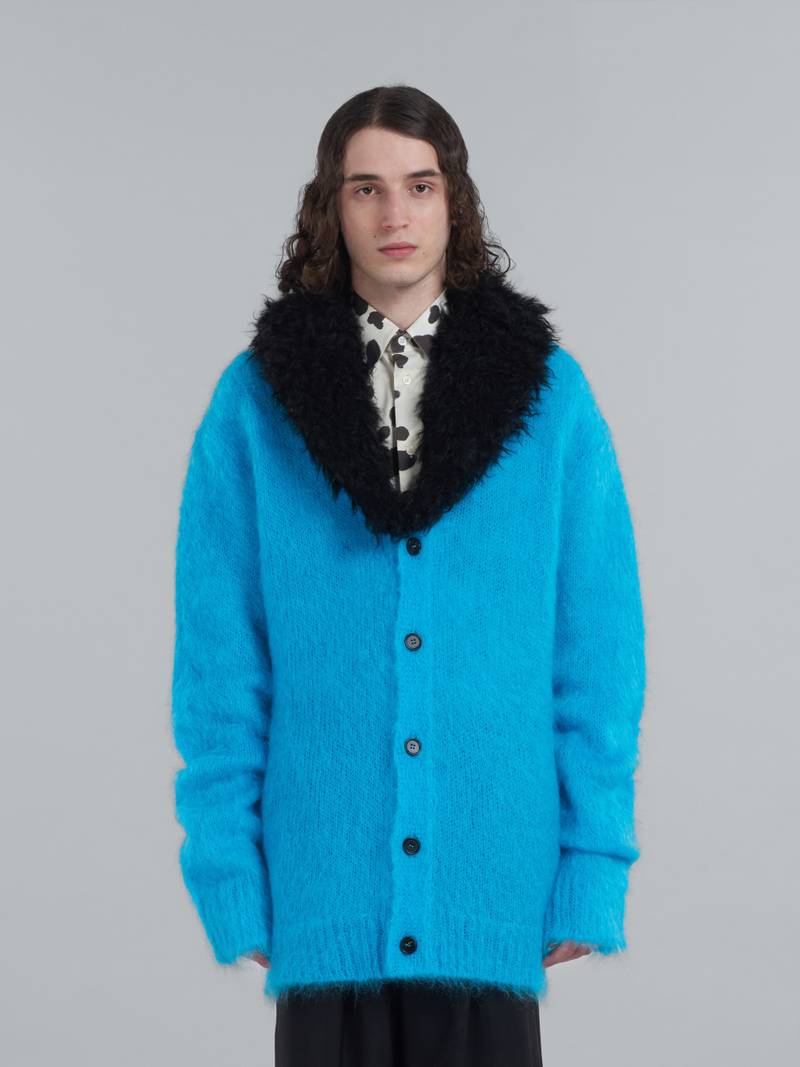 Marni MOHAIR AND WOOL CARDIGAN outlook