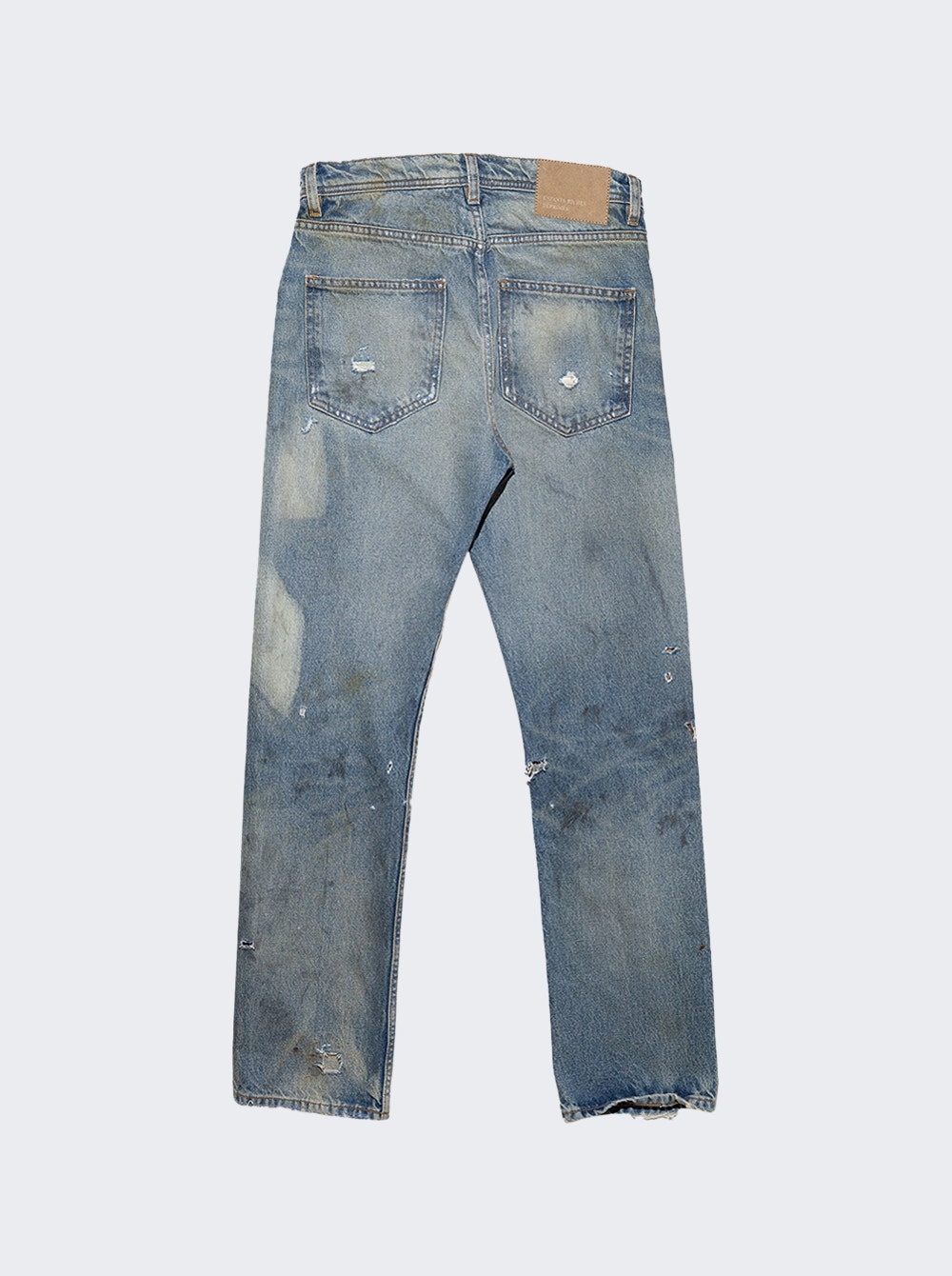 Straight Leg Jeans Antiqur Light Blue - 2