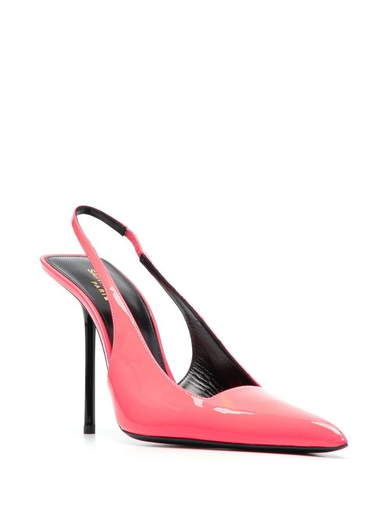 SAINT LAURENT Kiss 105 slingback pumps outlook