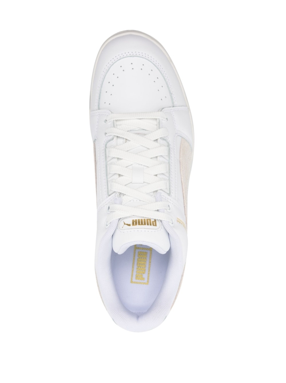 Slipstream logo-patch low-top sneakers - 4