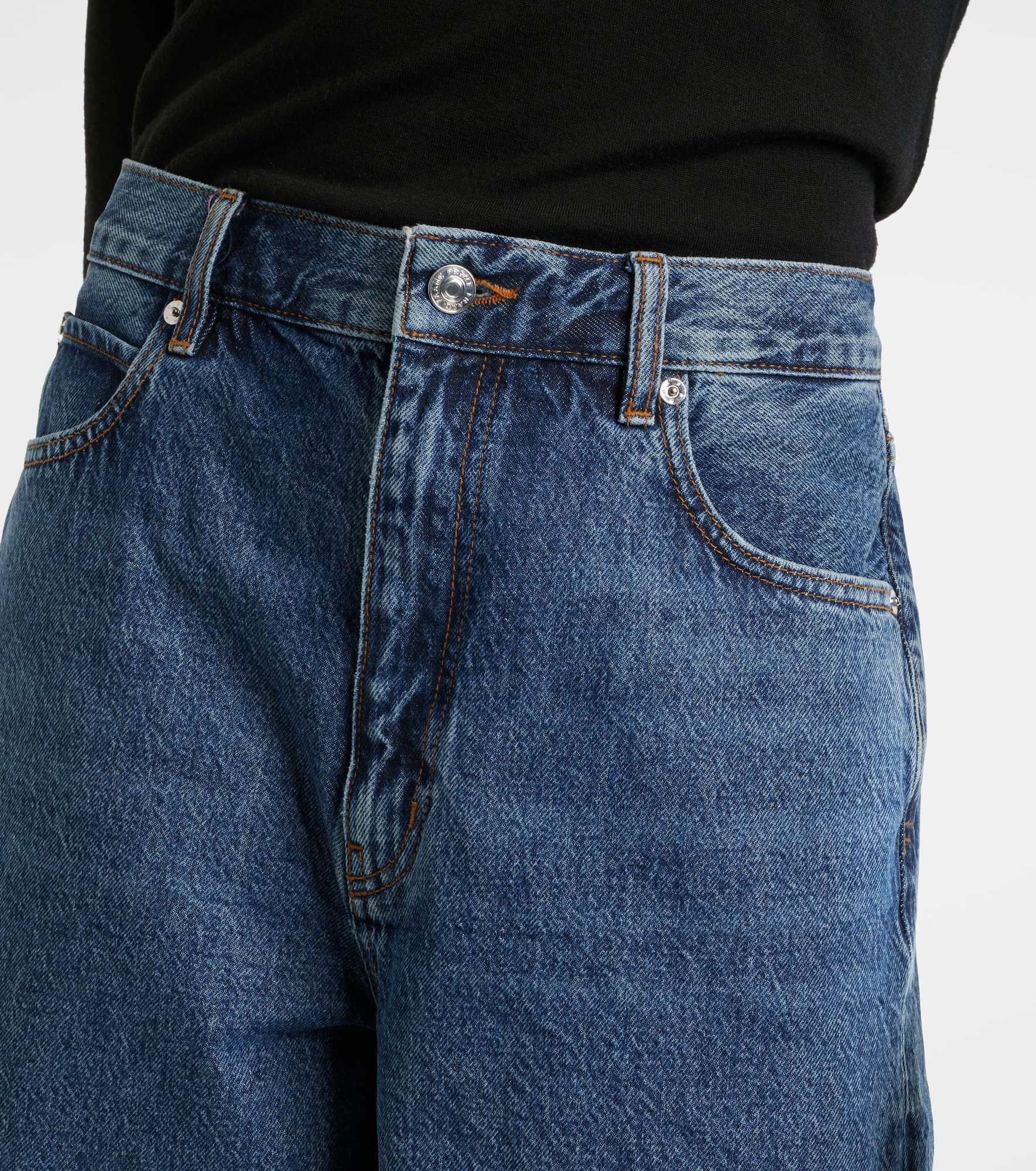 Boy denim Bermuda shorts - 4