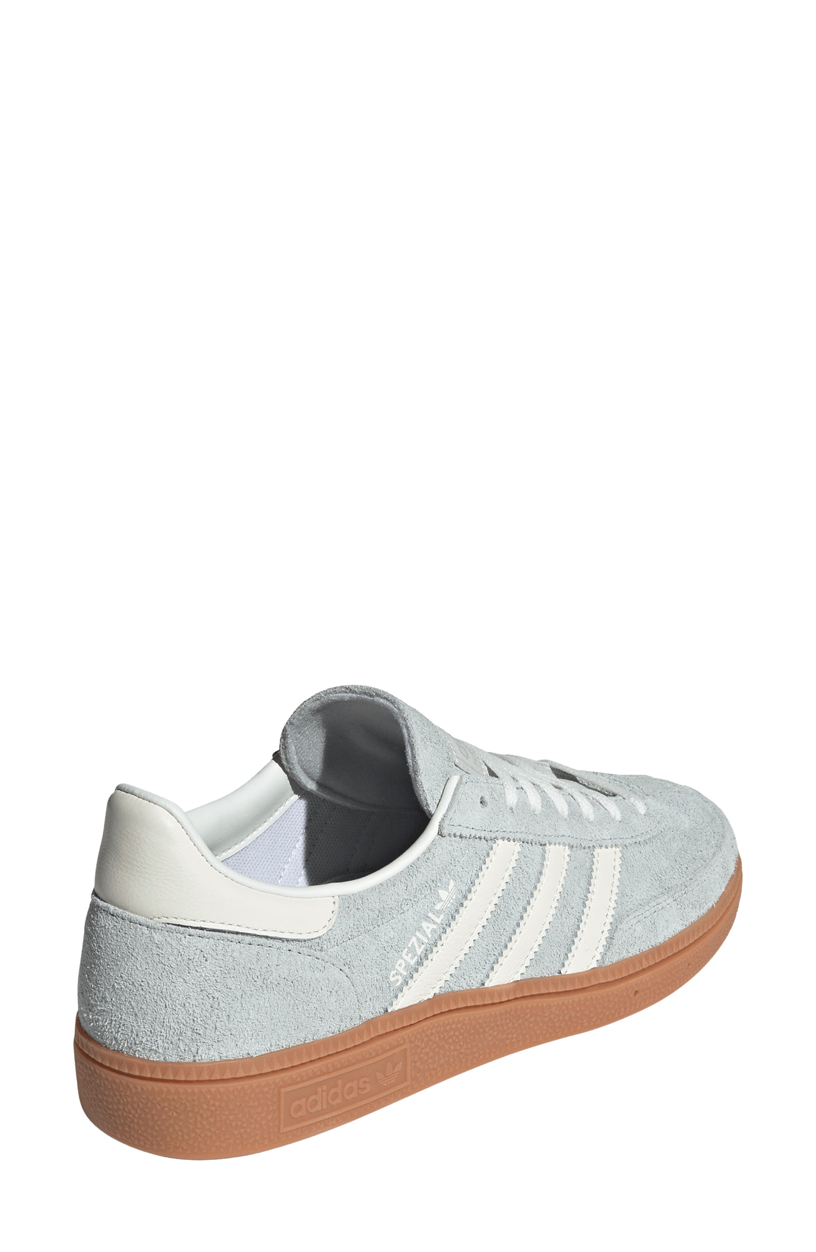 adidas Handball Spezial Sneaker in Wonder Silver/Off White/Gum at Nordstrom - 2