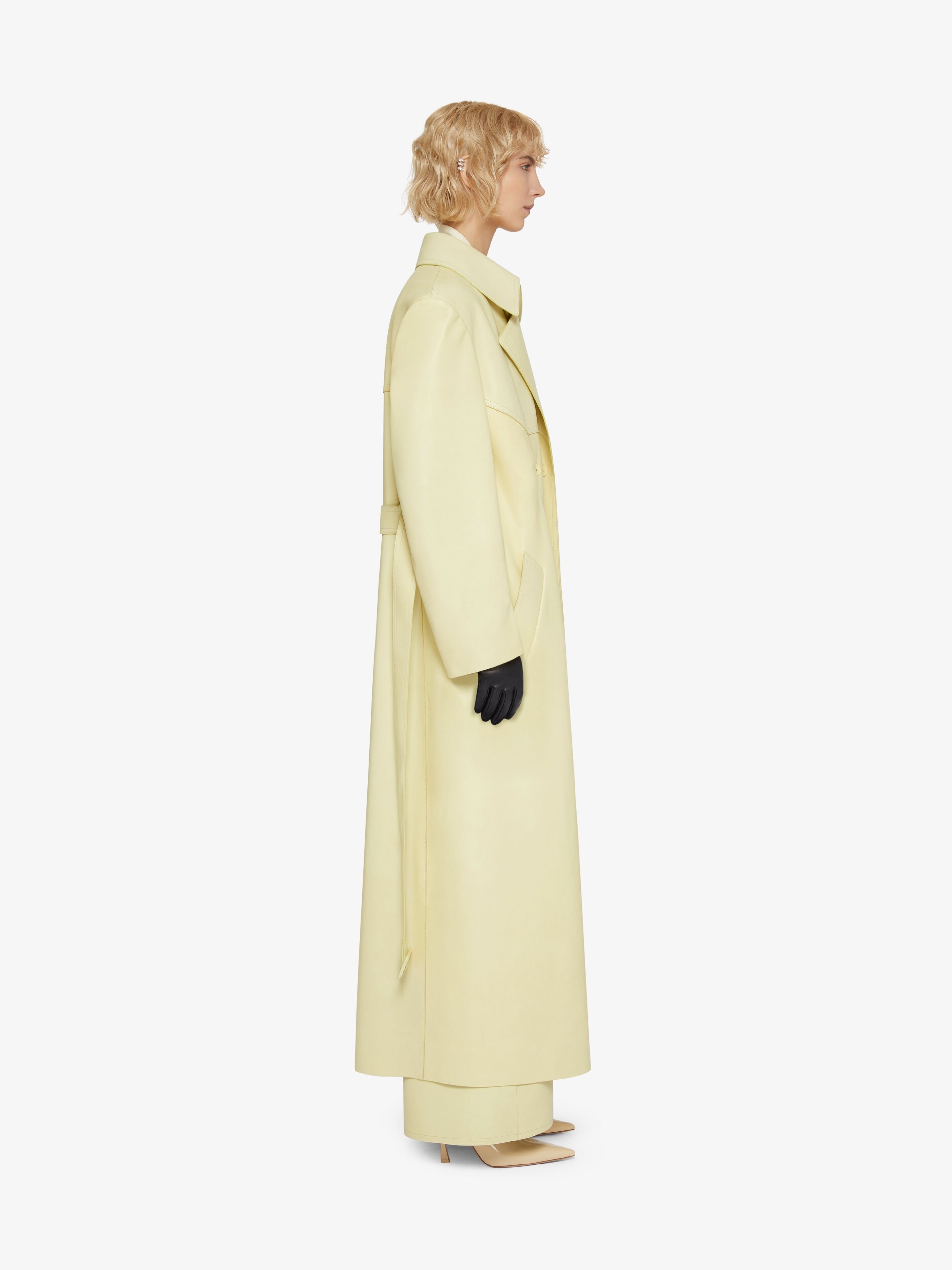 TRENCH-COAT IN LEATHER - 3