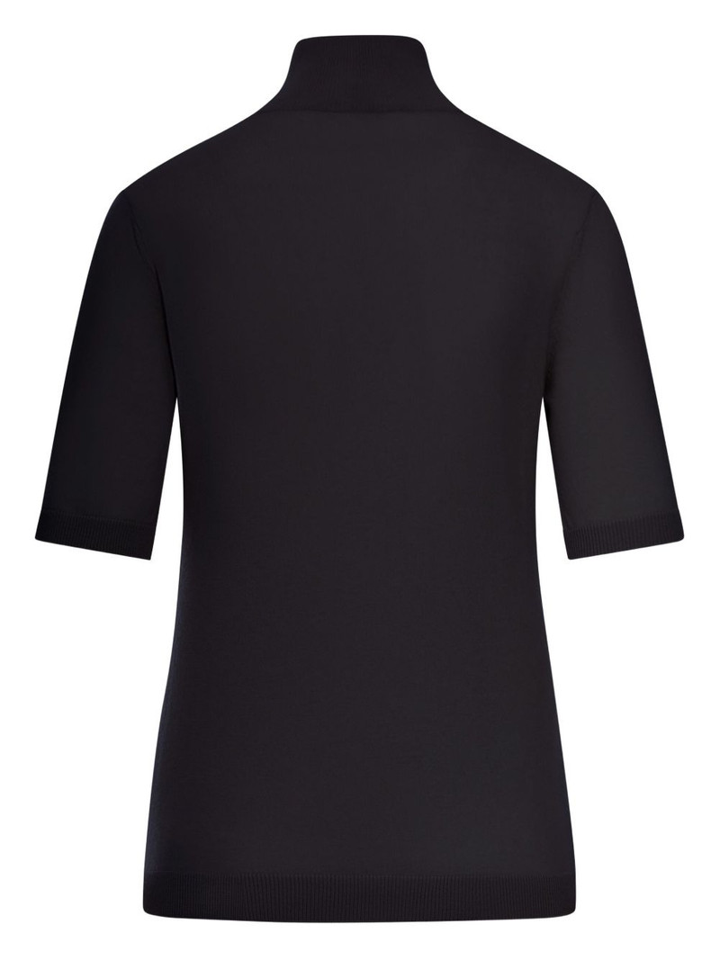 'S Max Mara turtleneck short-sleeve top outlook
