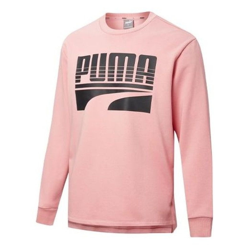 PUMA Rebel Bold Logo Sweater 'Pink' 580905-14 - 1