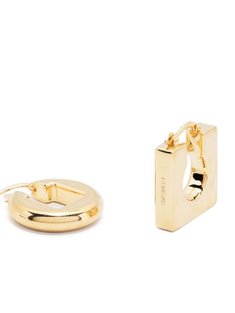 Les Boucles Rond Carre earrings - 3