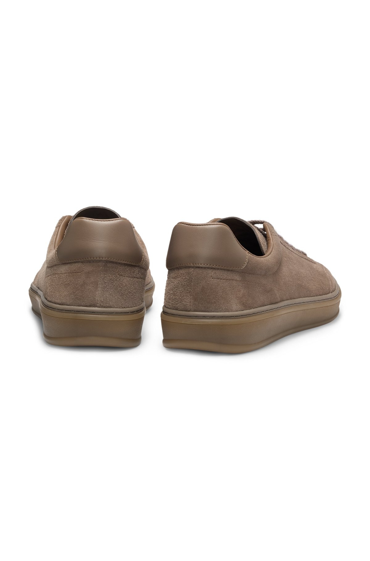 BECKHAM X BOSS LOW-TOP TRAINERS IN SUEDE - 5