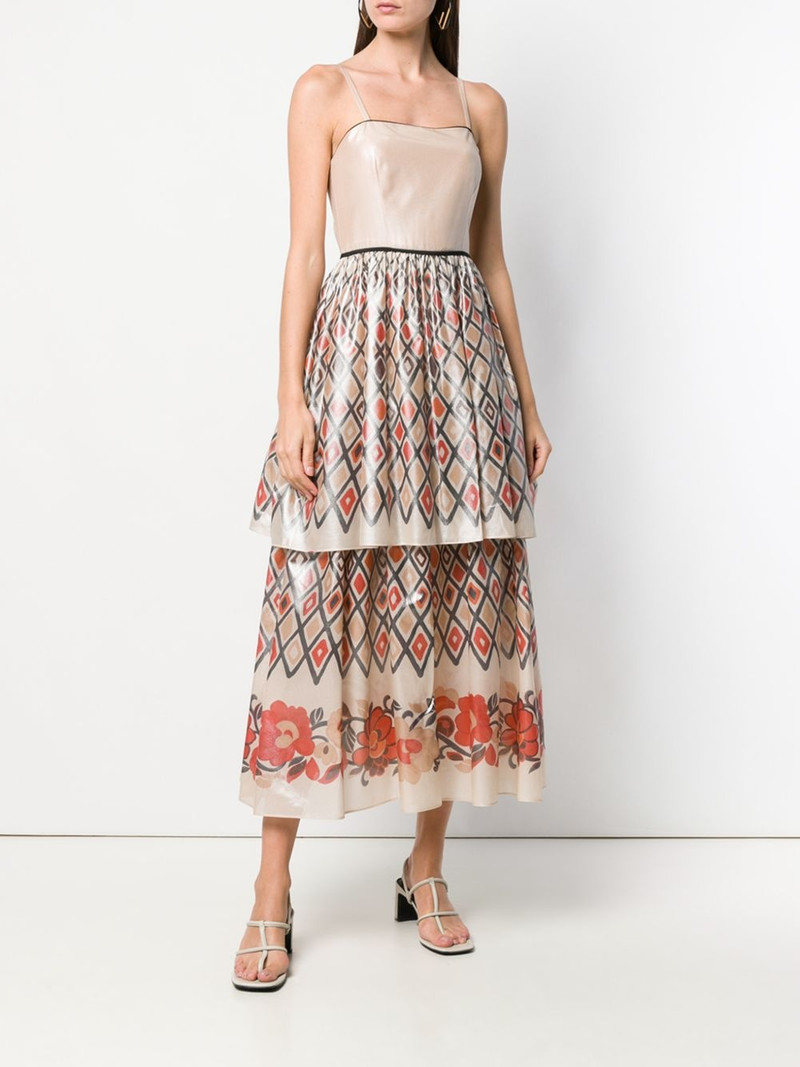 geometric skirt dress 6
