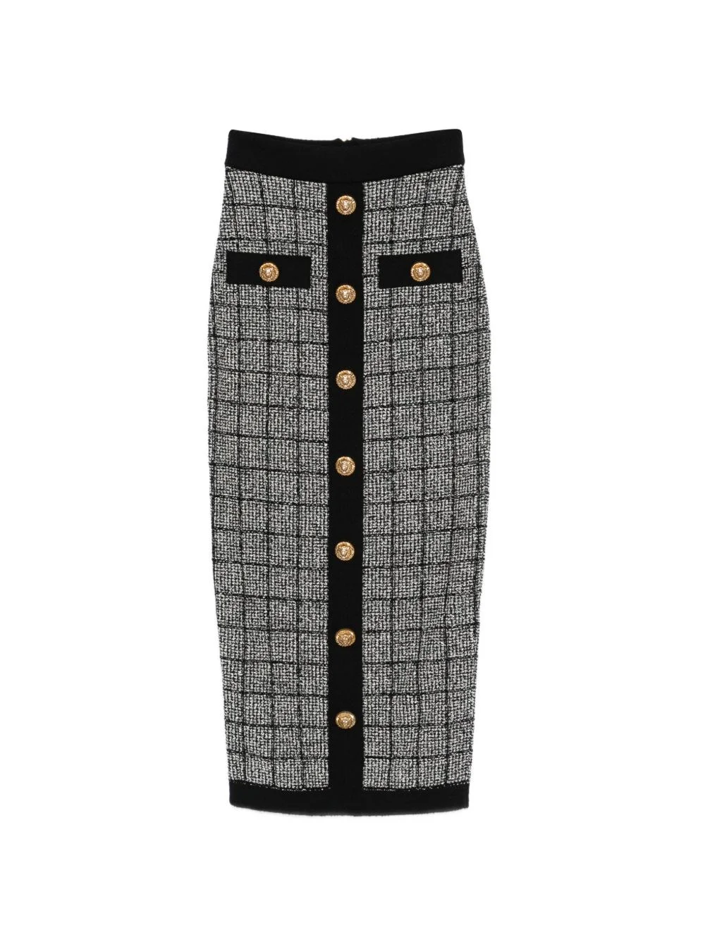 Tweed long skirt - 1