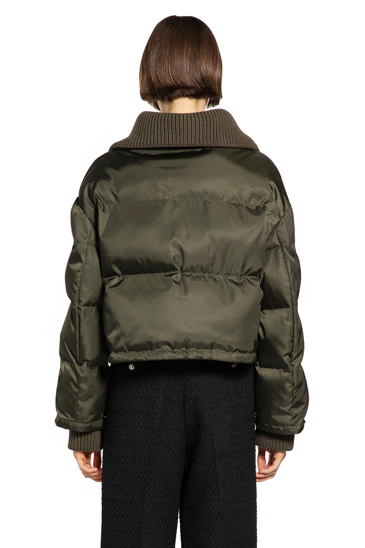 Gucci Woman Green Trousers - 3