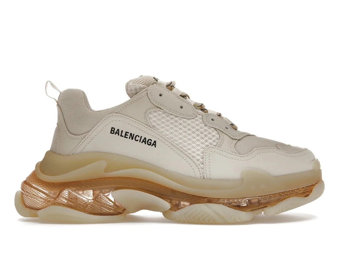 Balenciaga Triple S Clear Sole Off White - 1