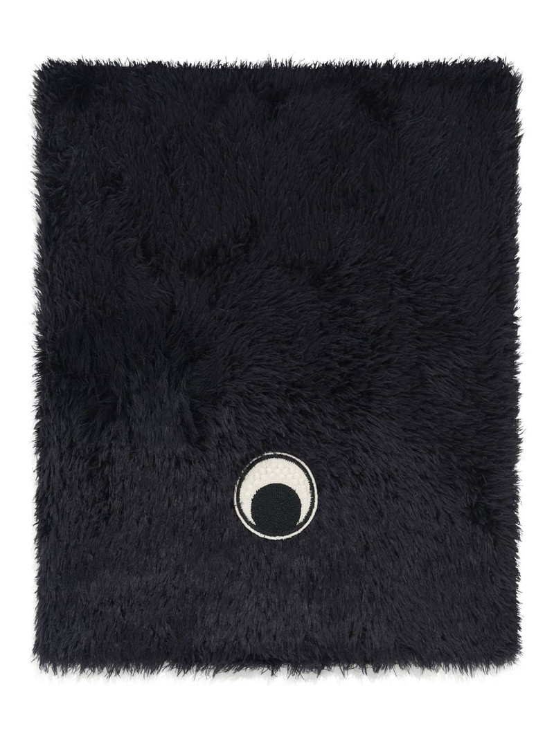 fluffy-knit neck scarf 1