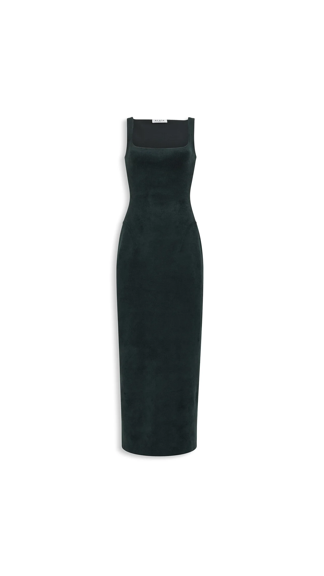 VELVET BODYCON DRESS - 1
