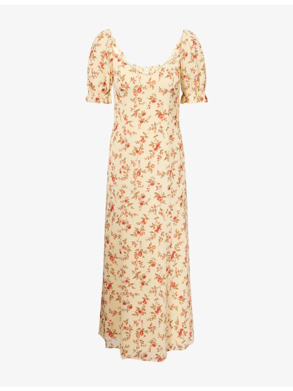 Gloria Floral-Print Woven Midi Dress - 1