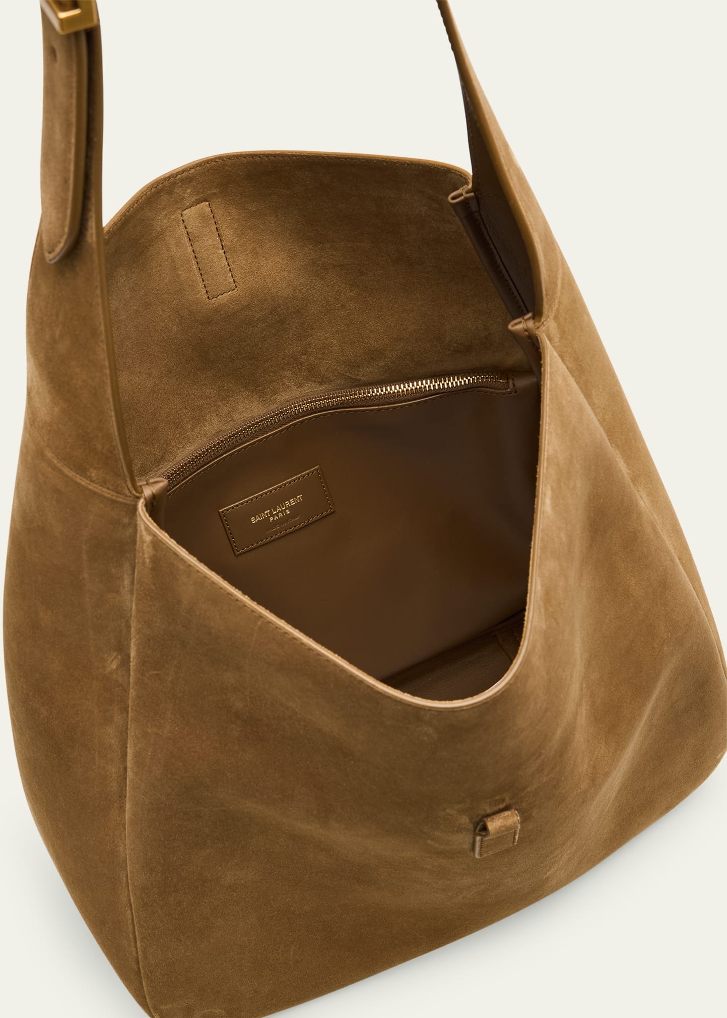 Le 5 A 7 Large YSL Hobo Bag in Suede - 3