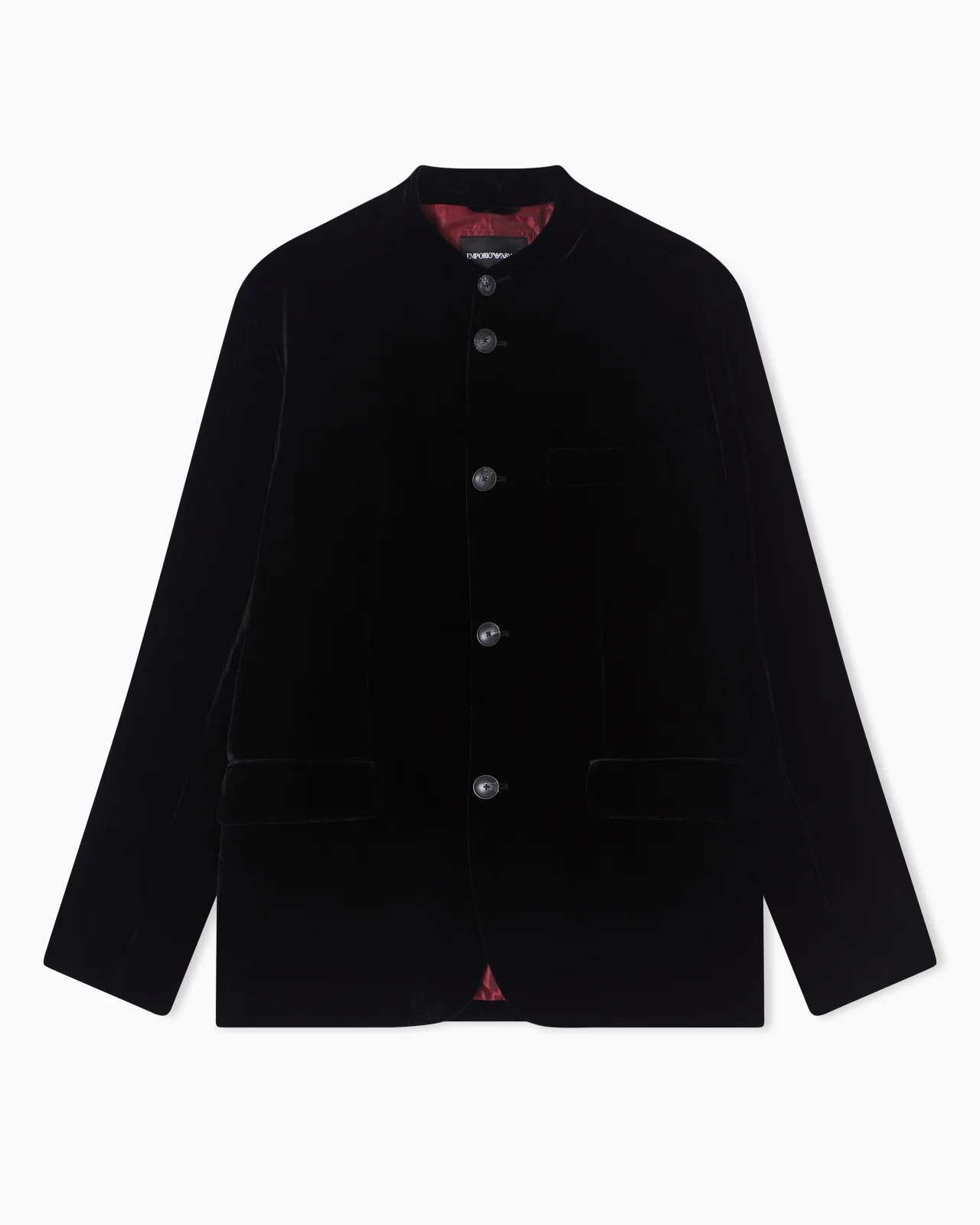 LUNAR NEW YEAR CHENILLE JACKET WITH GURU COLLAR - 1
