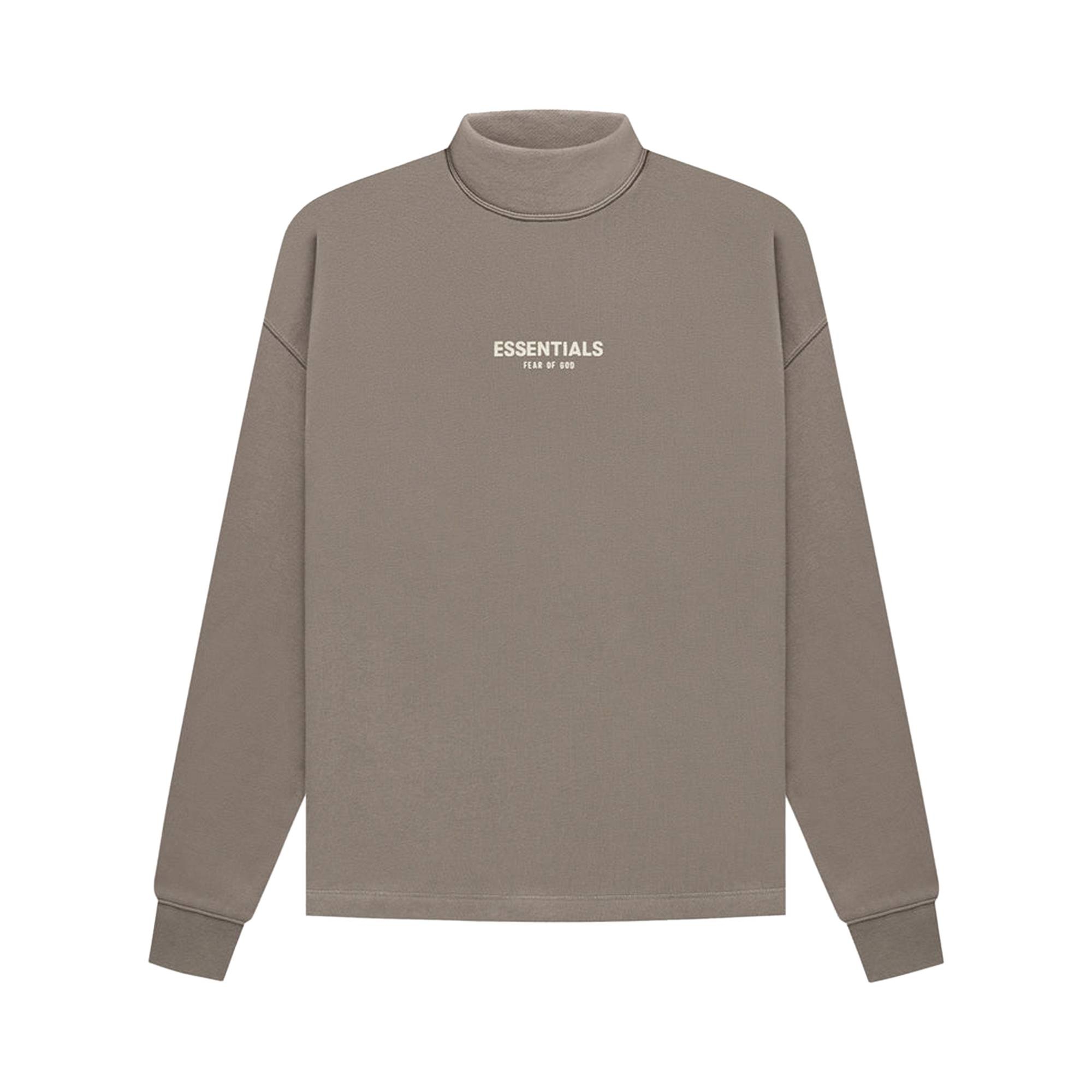 Fear of God Essentials Relaxed Mockneck 'Desert Taupe' - 1