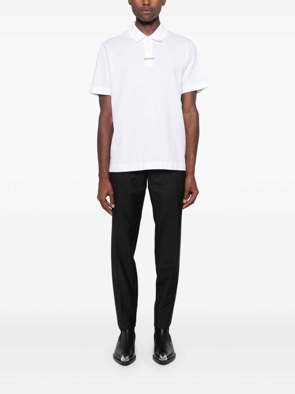 cotton polo shirt - 2