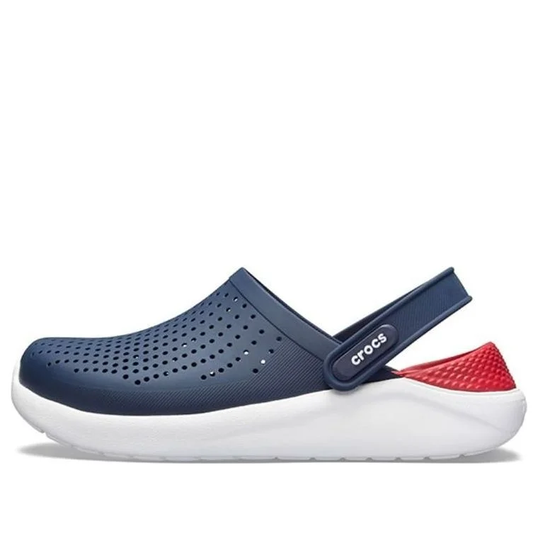 Crocs LiteRide Shoe Beach Sandals Unisex Blue Red 204592-4CC - 1