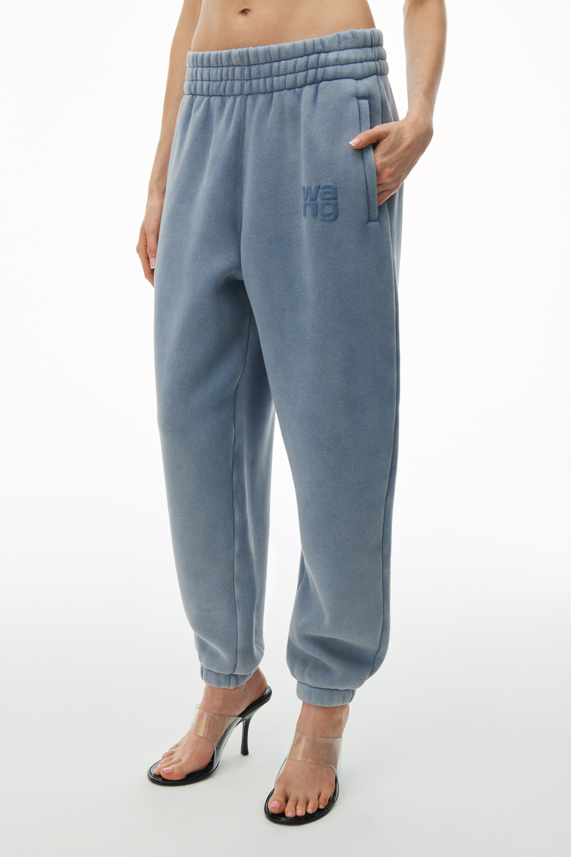 puff logo sweatpants in terry - 3