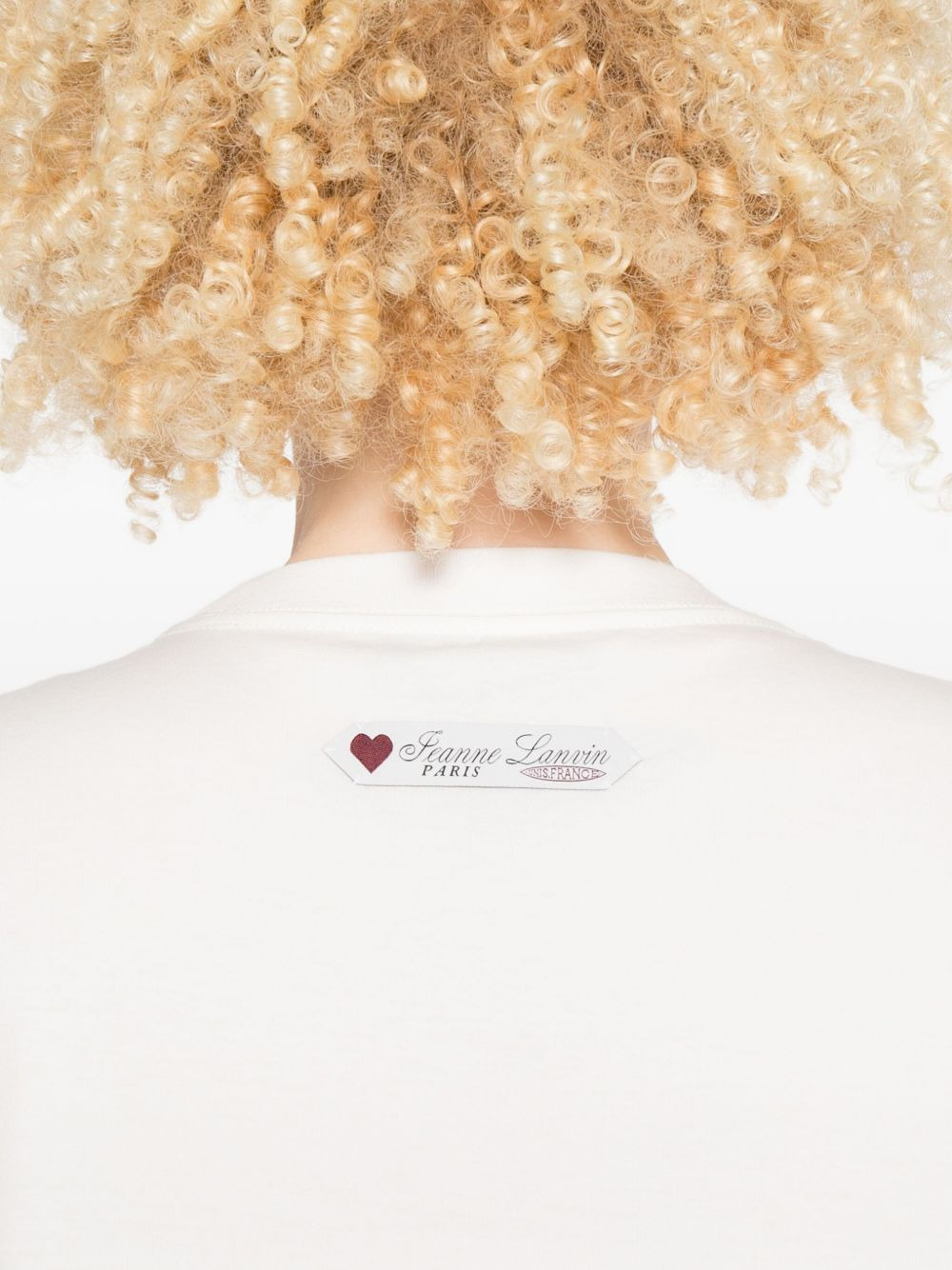 heart-print short-sleeve T-shirt - 5