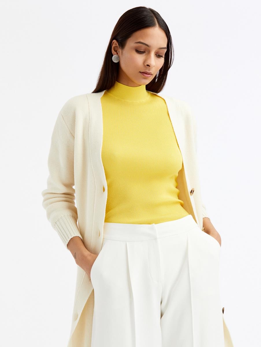 CASHMERE LONG CARDIGAN - 3