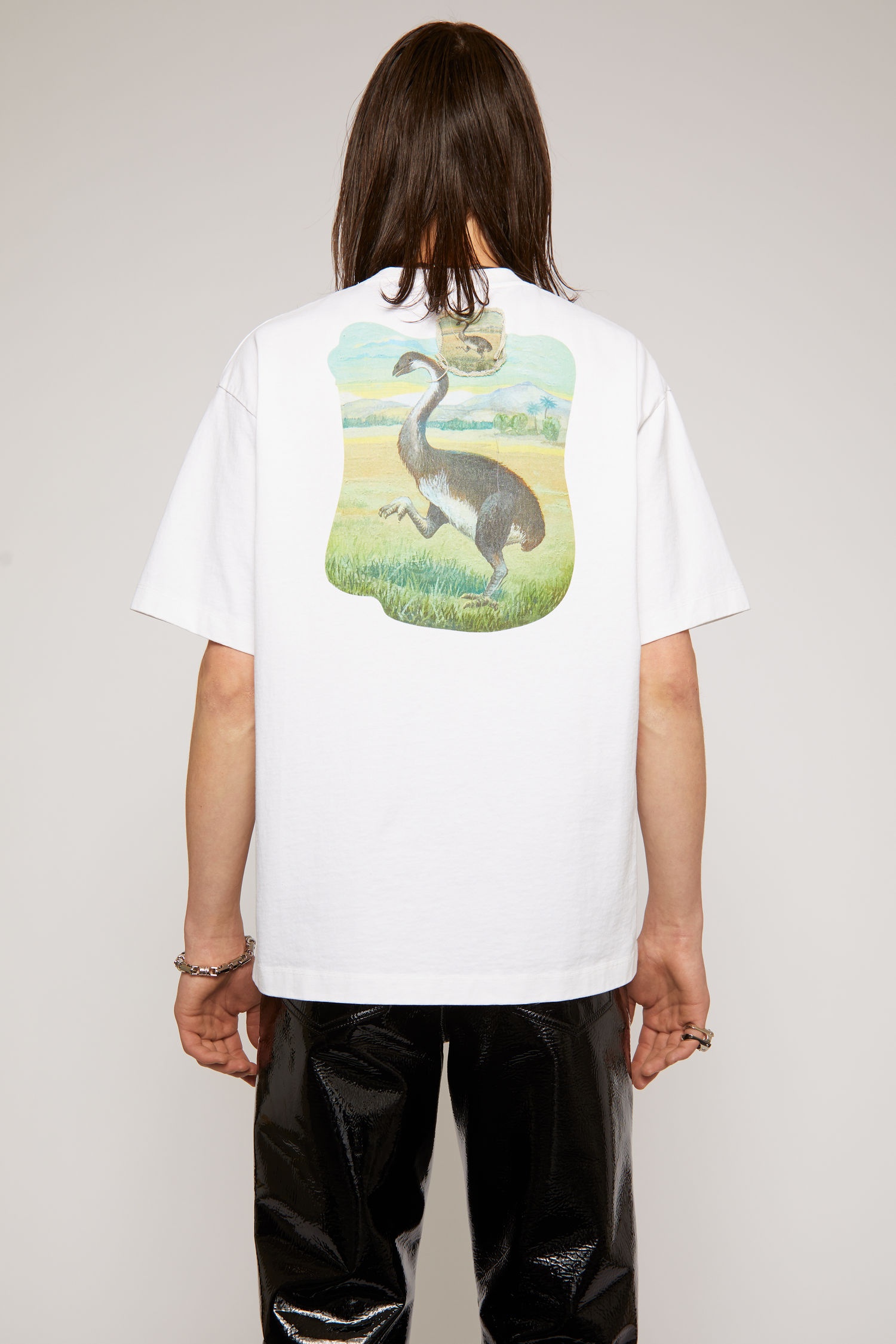 Dinosaur print t-shirt optic white - 2