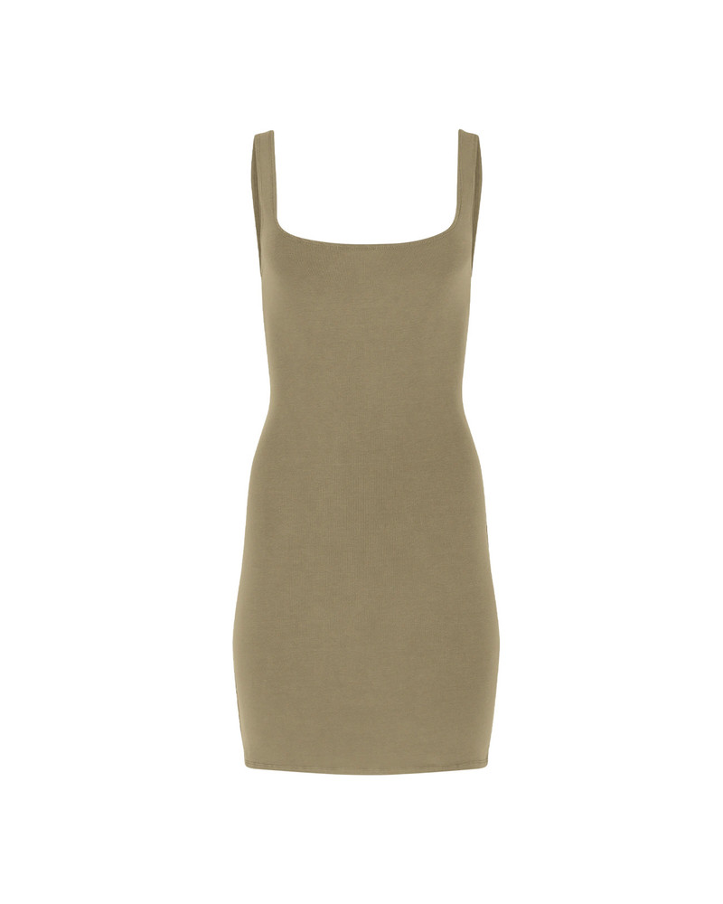 entire studios SQUARE NECK MINI CORK - COTTON SPANDEX outlook