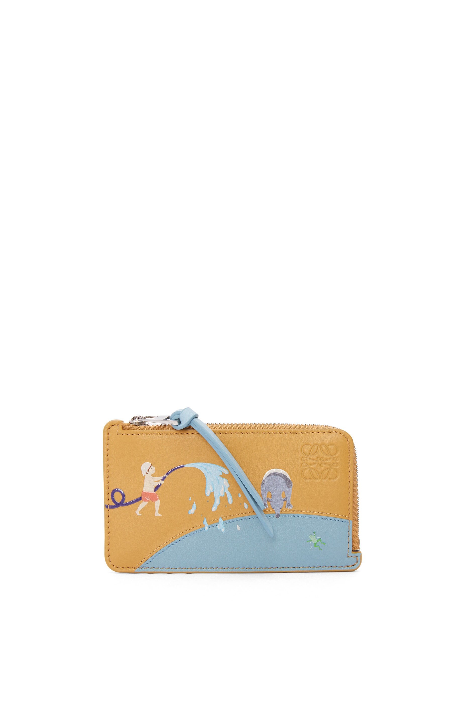 Tapir coin cardholder in satin calfskin - 1
